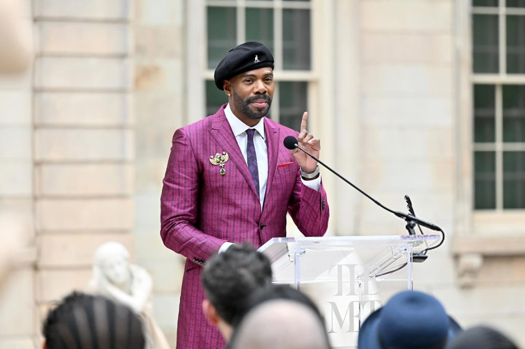 Colman Domingo Shines In Custom Met Gala Look Colman Domingo debuts a bespoke morning suit blending heritage and NYC style flawlessly!!