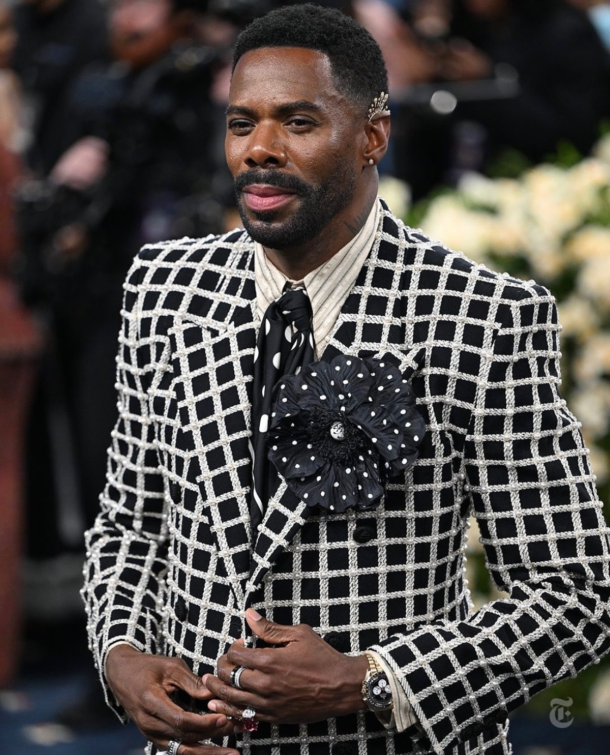 Maison Valentino style sets new bar, celebrating Black heritage in pure elegance at Gala.!