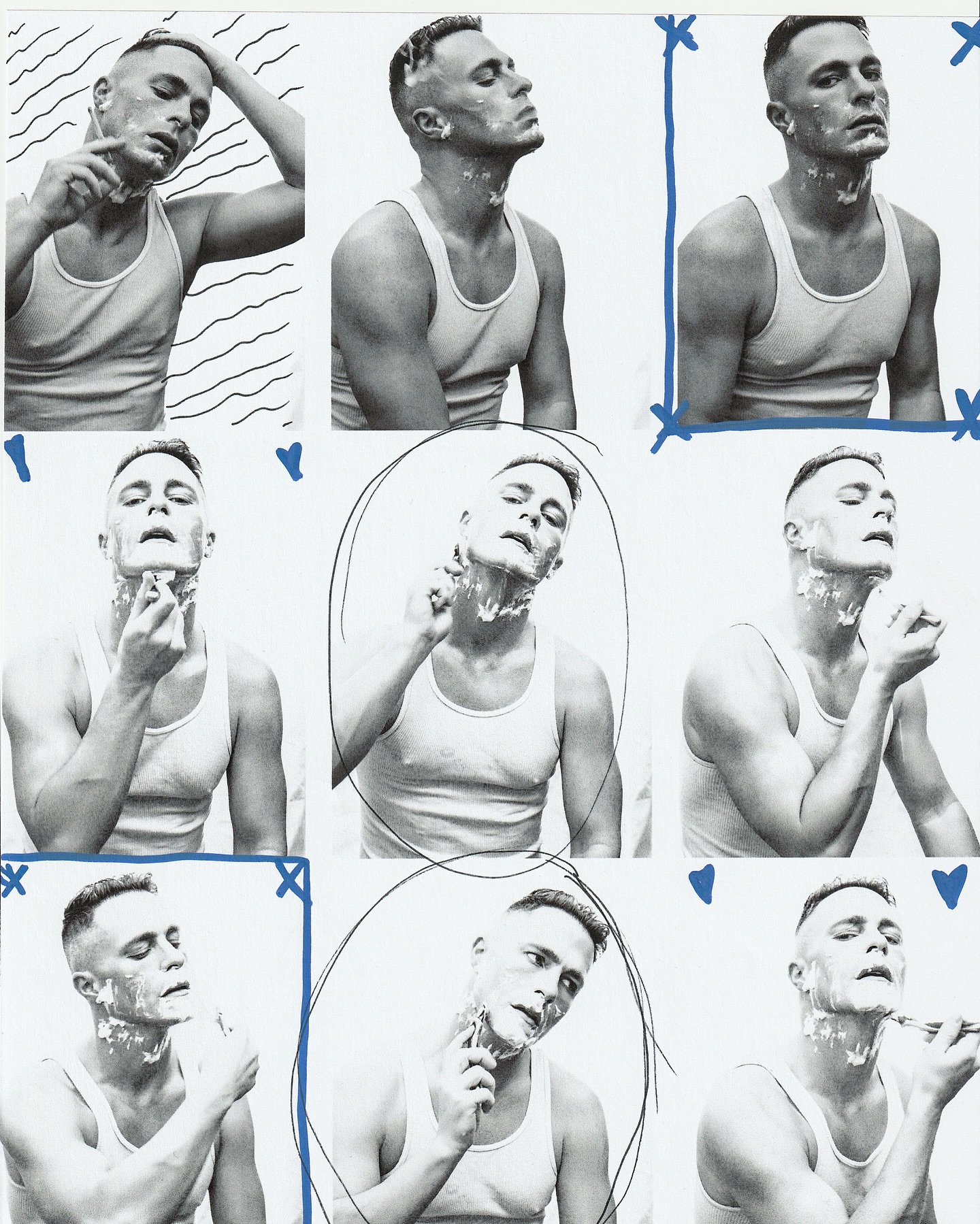 Colton Haynes Shares Vibrant Self Portraits