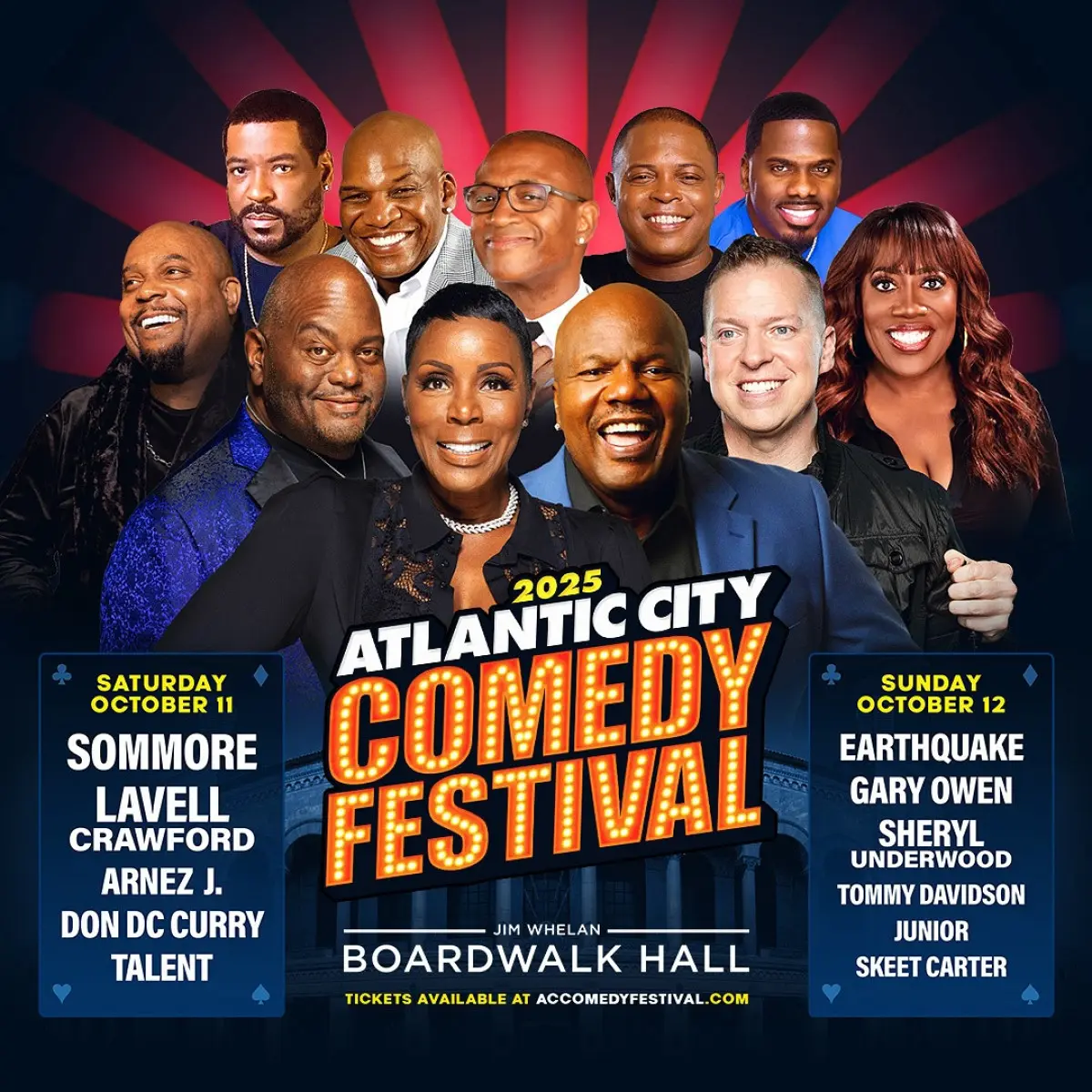 Comedy Legends Set To Rock Atlantic City Comedy legends ignite Atlantic City nights with iconic humor and contagious energy for AC!