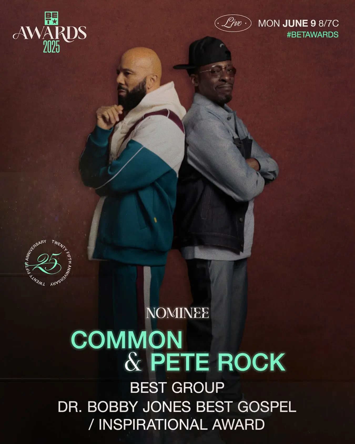 Rapper Common reflects on BET nominations with heartfelt thanks and early career support!!