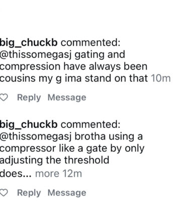 Compressor vs Gate: JBEATS Poses New Audio Query