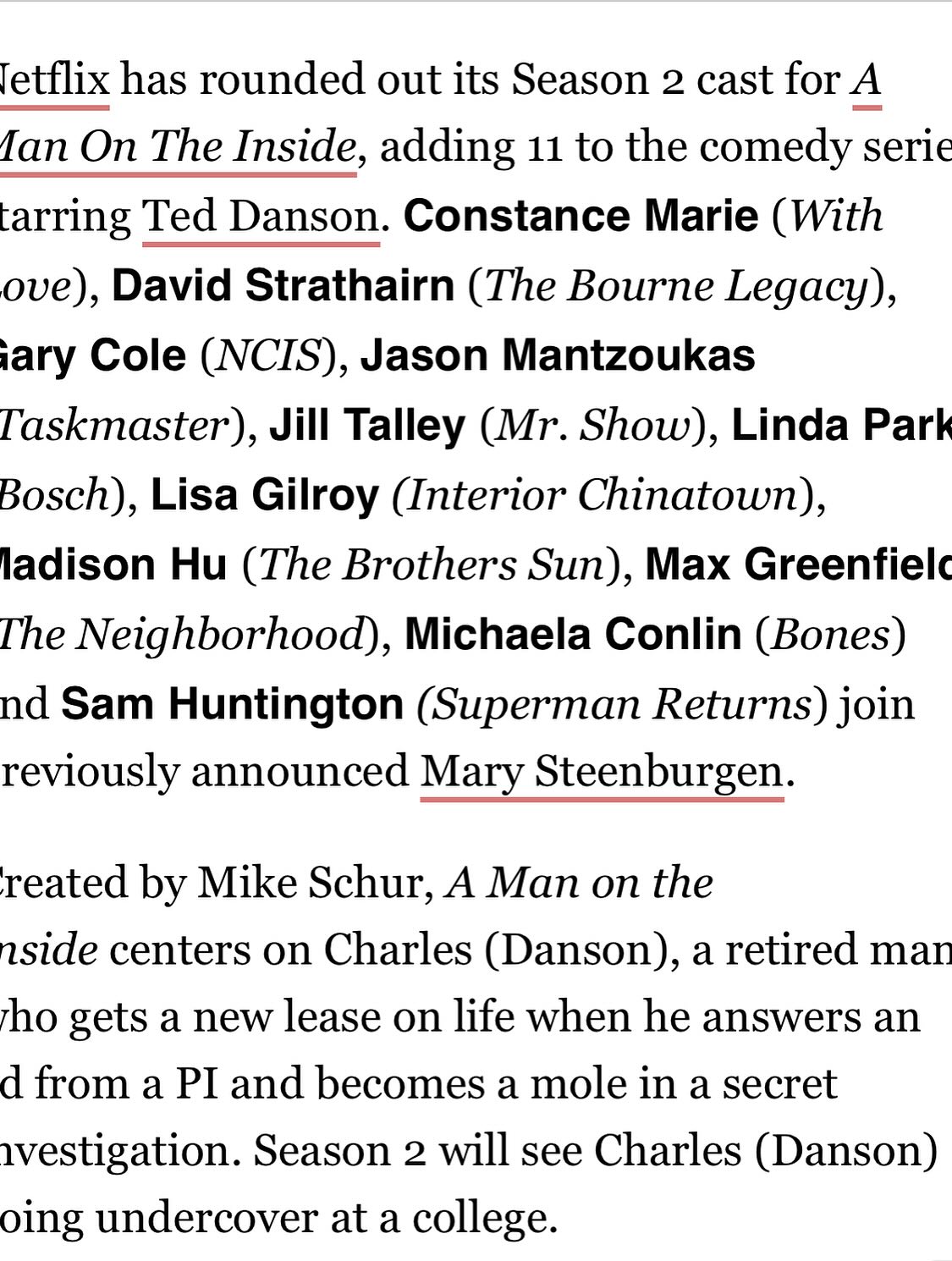 Constance Marie Joins Netflix’s A Man On The Inside