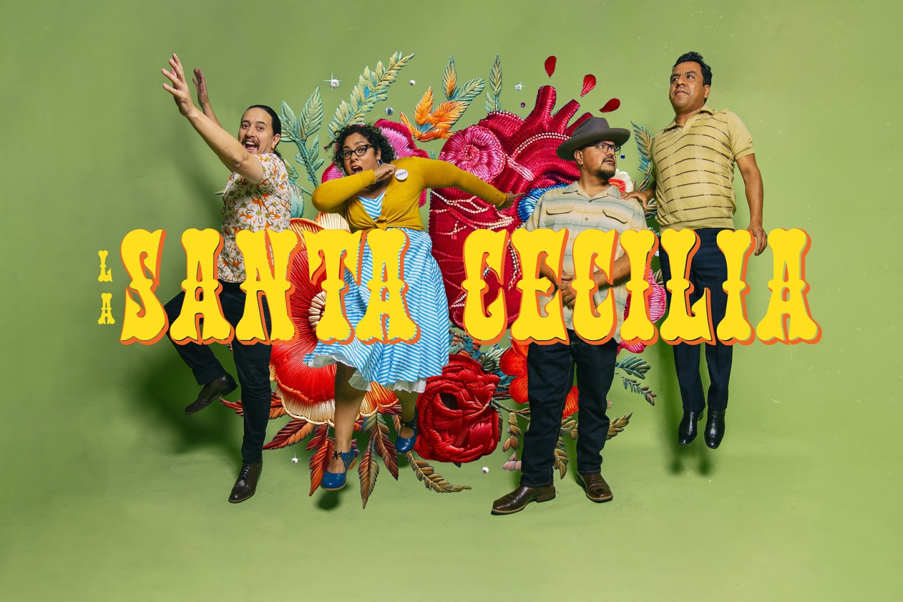Corazón Bordado Debuts: New Song Release La Santa Cecilia debuts ‘Corazón Bordado’—a fusion of rhythms in bold collaboration tonite