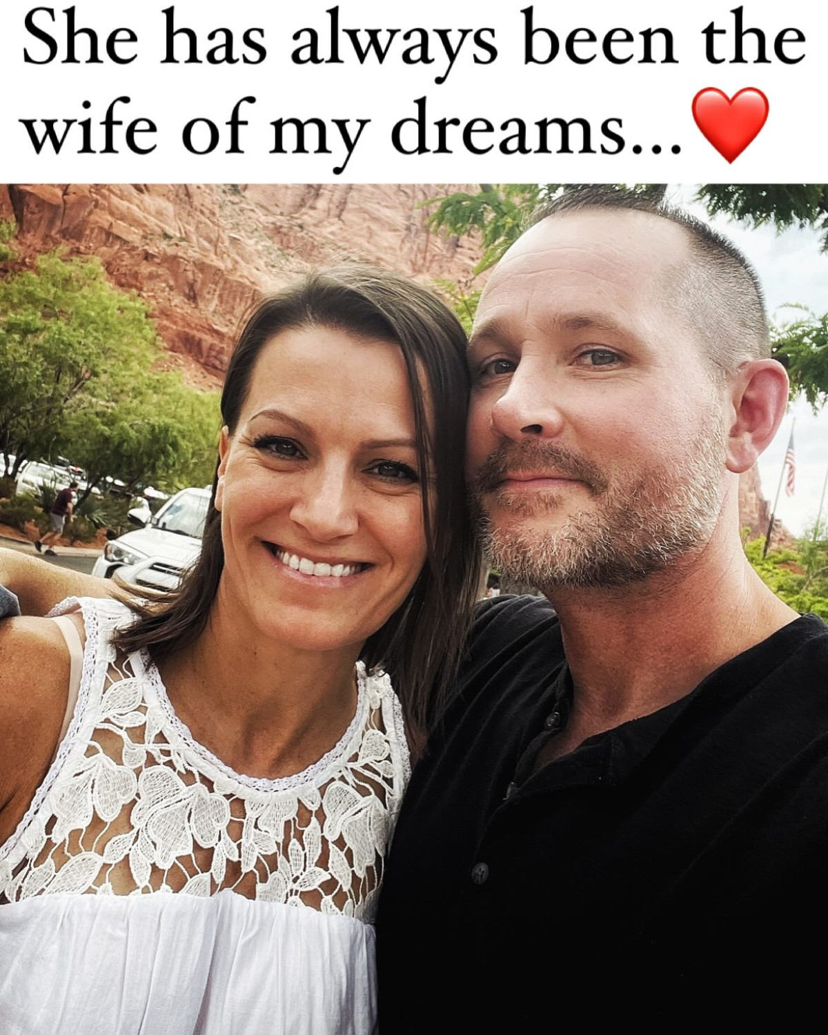 Loving husband's tribute highlights the magic of marriage and everyday acts of care always.