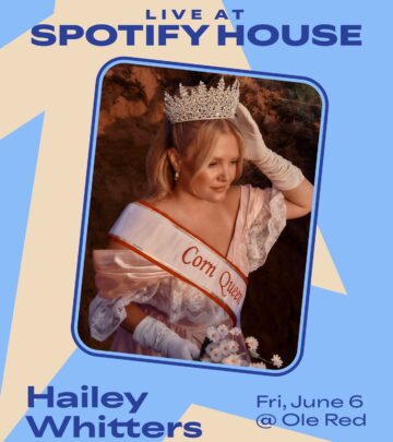 Nashville singer invites fans to CMA Fest for live sets, signings and exclusive giveaways!