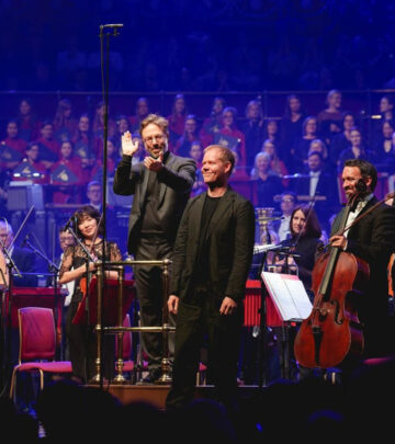 Anna Lapwood’s performance with the Philharmonia Orchestra lifts us to vast, starry realms.