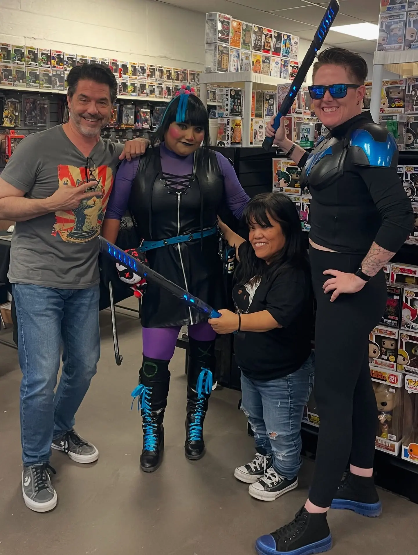 Cosplay Spectacle: Punchline And Nightwing Shine Saturday