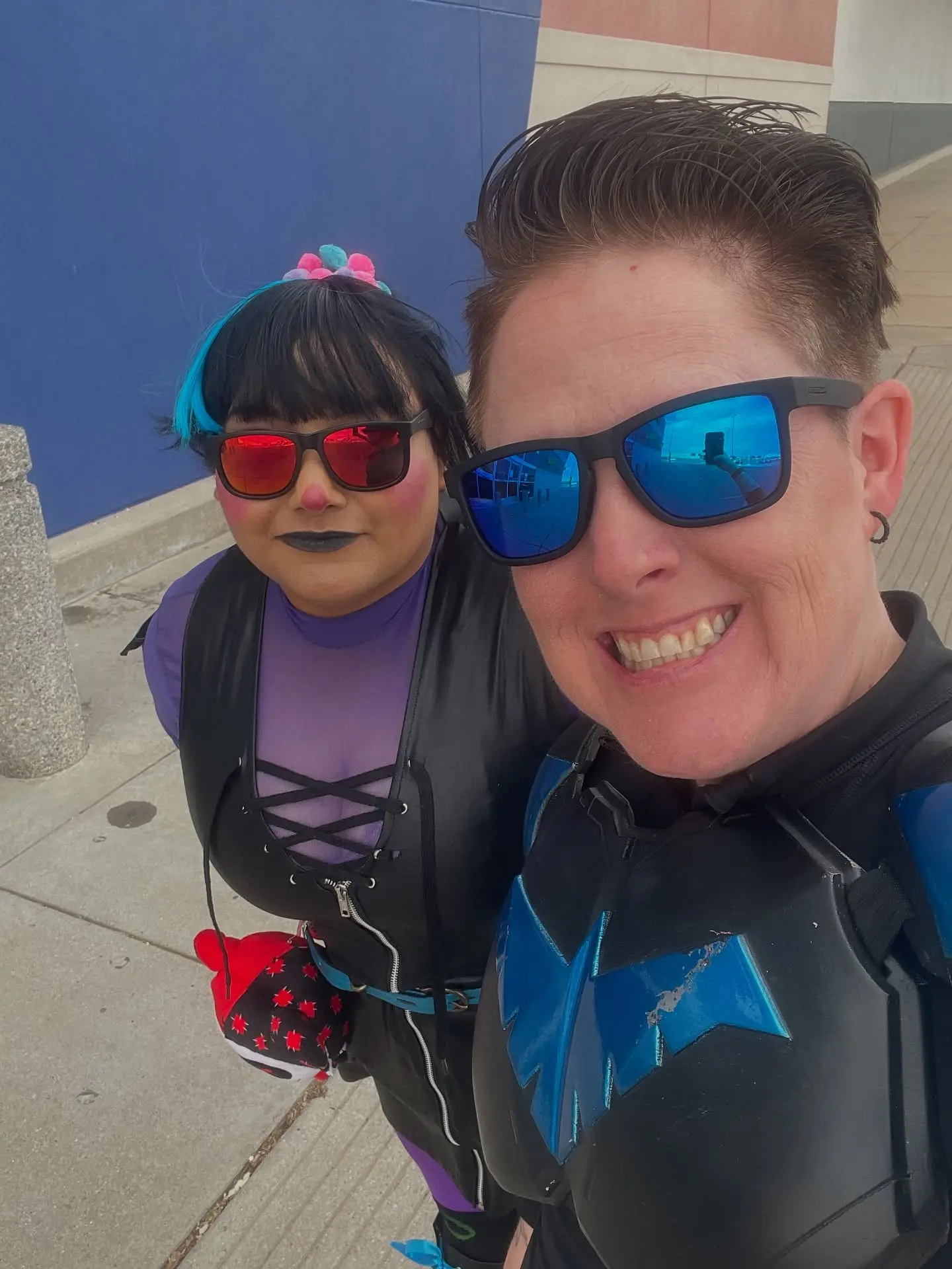 Cosplay Spectacle: Punchline And Nightwing Shine Saturday