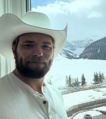 Cowboy Living at Lake Louise: Kellan Lutz Embraces Nature