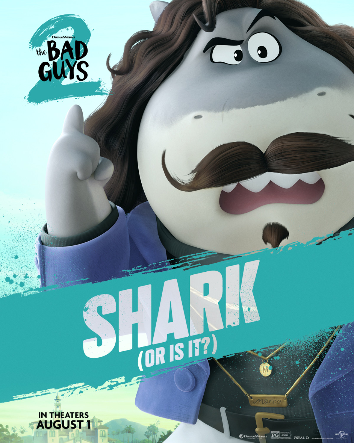 Craig Robinson As Mr. Shark In The Bad Guys 2 Comedian Craig Robinson dives into his shark role in the animated hit; theaters August 1!!