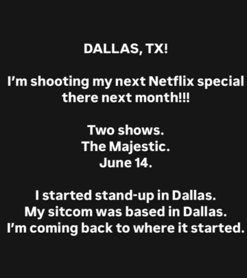 Cristela Alonzo Returns To Dallas For Netflix Taping