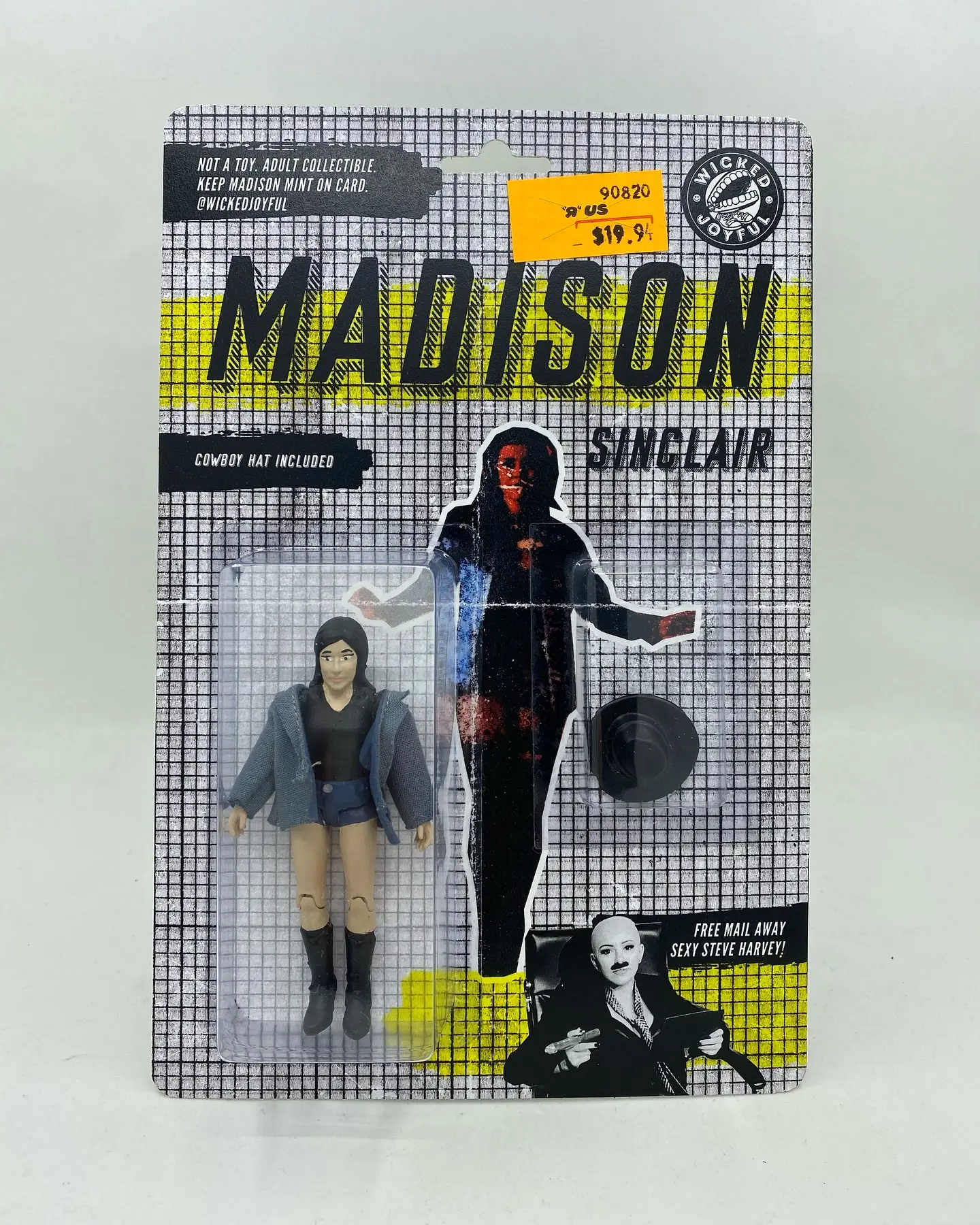 Custom Action Figures And Comedic Flair Unite Flashback: Custom Action Figure Honors Comedian Madison Sinclair’s Creative Journey - 2023