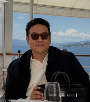 Daniel Nguyen roams a chic hotel, seeking fellow charmers while keeping it real and playful.
