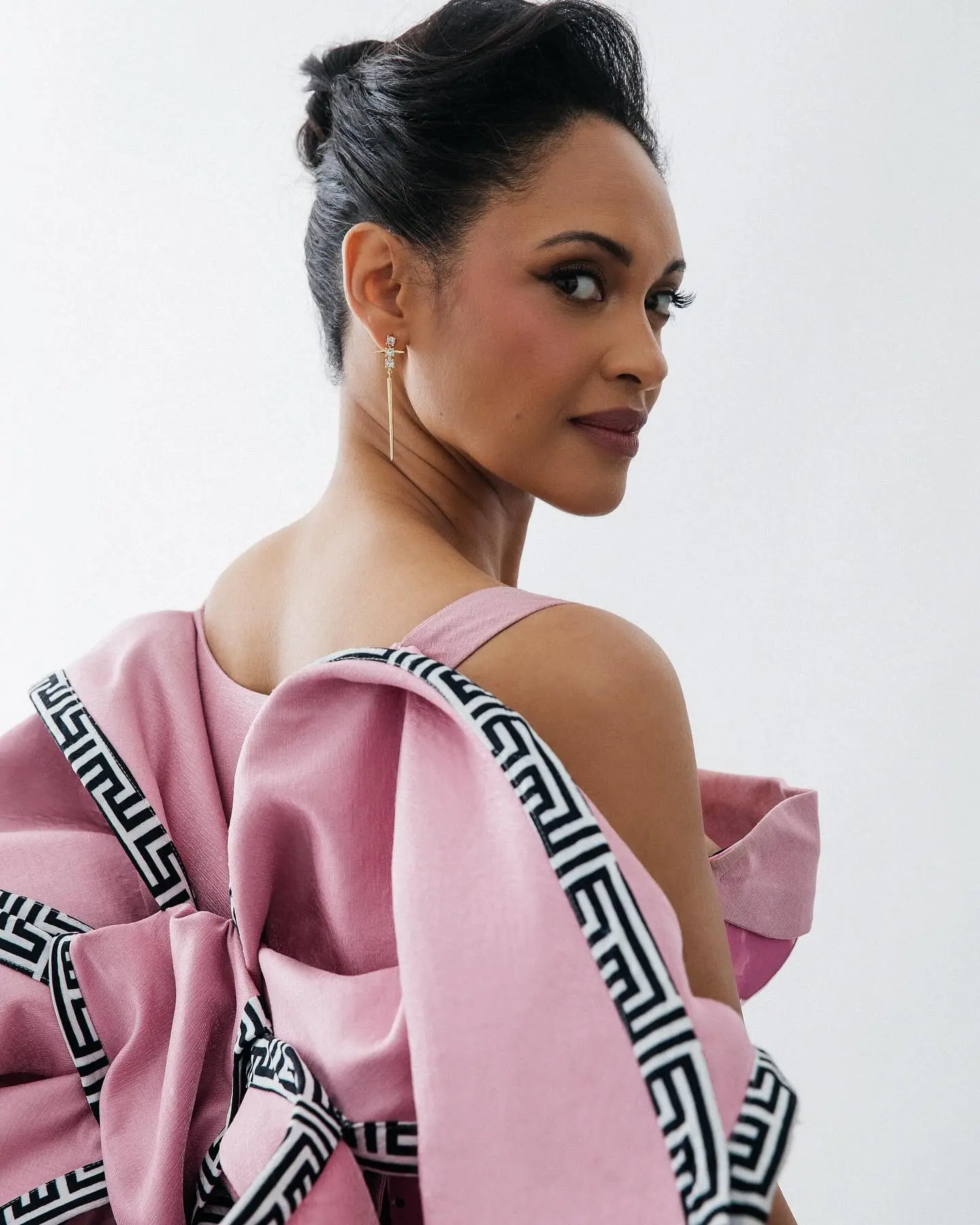 Chic visuals meet dynamic interview showcasing artful transformation and bold style now!!