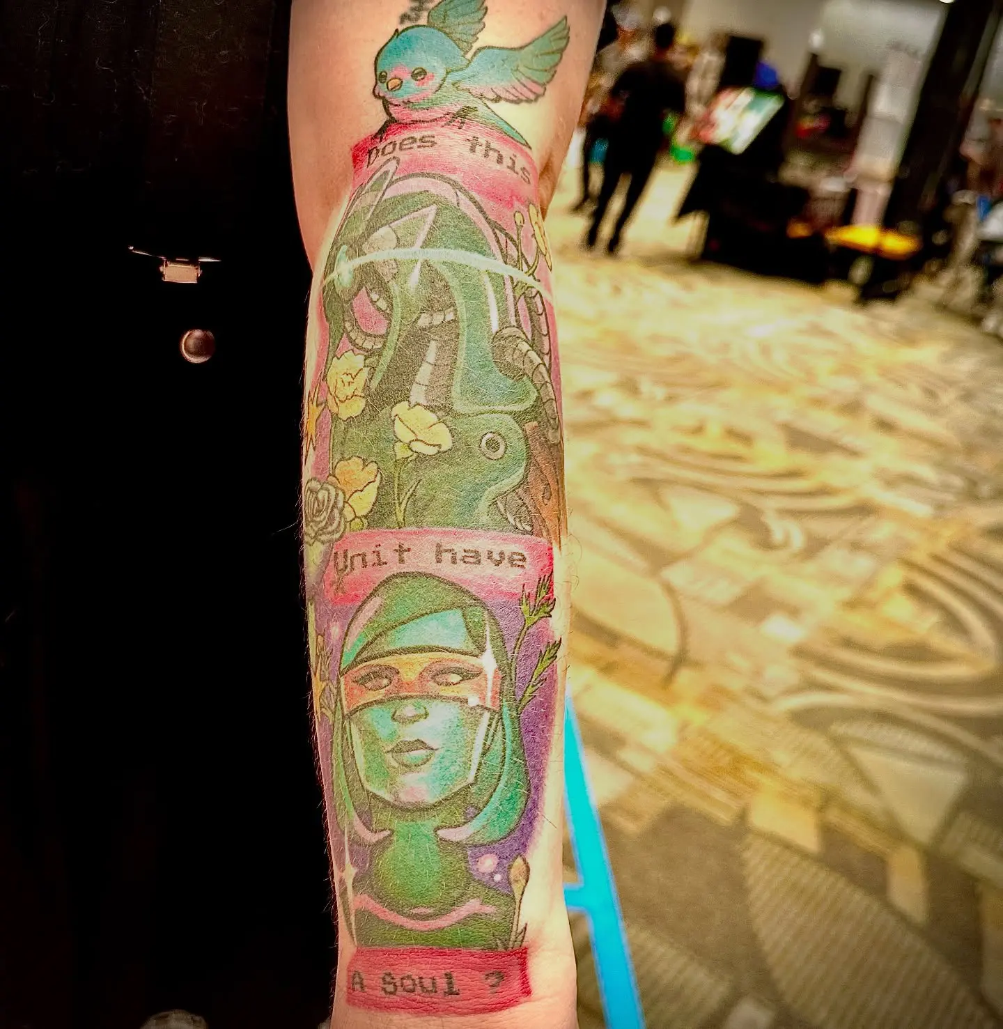 D. C. Douglas Displays Stunning Mass Effect Tattoo Celebrity D. C. Douglas stuns with his new Mass Effect tattoo, merging art and fandom now.