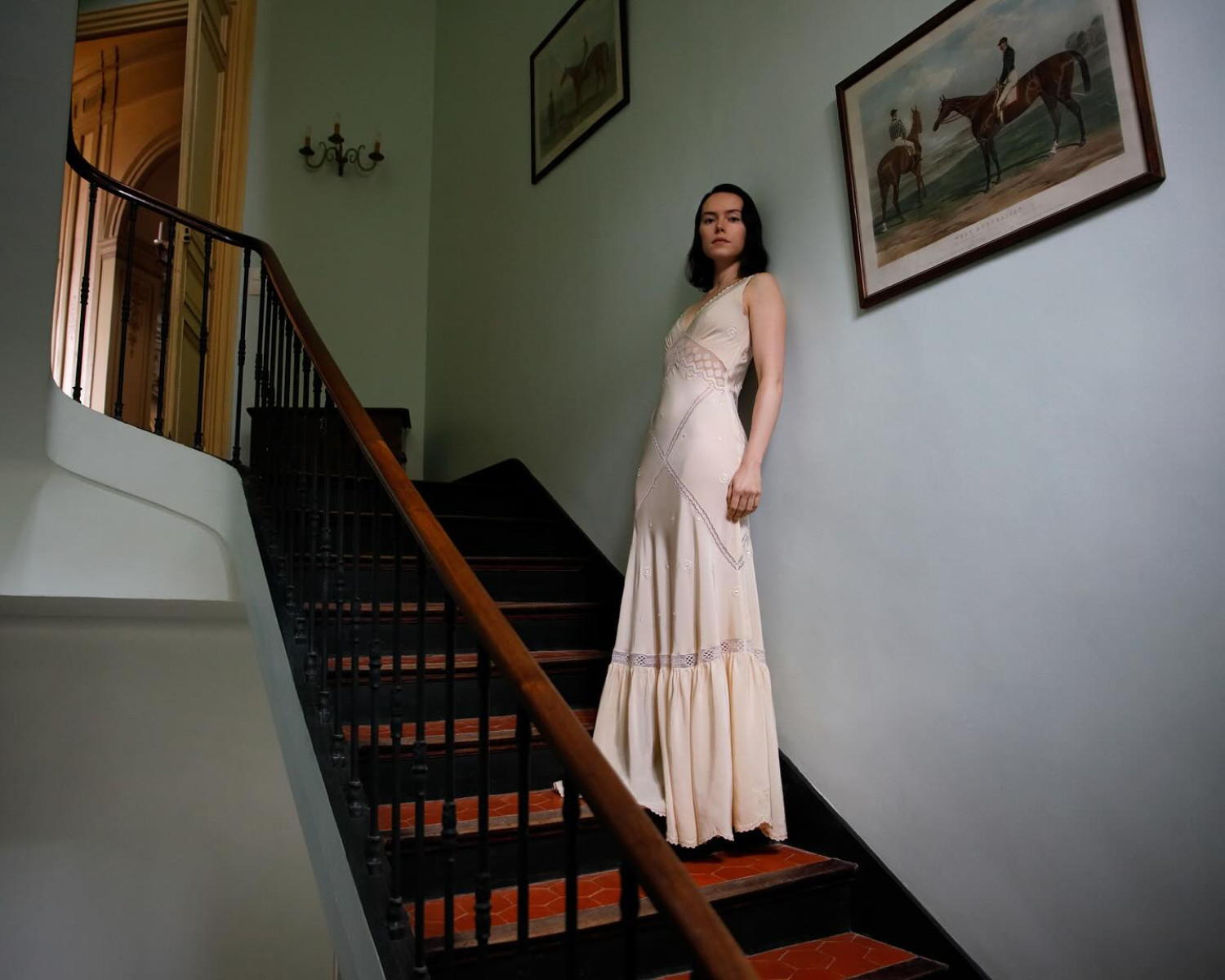 Daisy Ridley Stars in Miu Miu Upcycled Film as Dafoe’s Wife Jedi actress embraces green couture in ghostly cameo for the brand’s latest recycled line!
