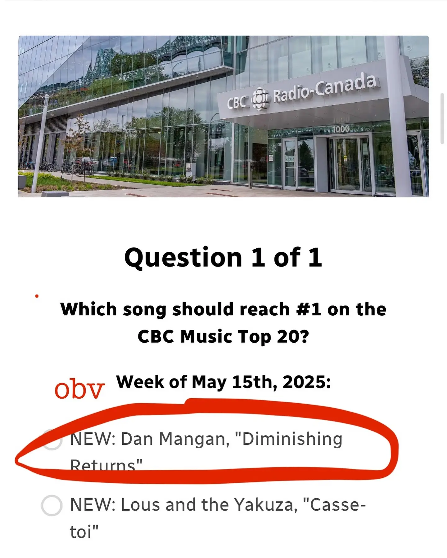 Dan Mangan Boosts CBC Rotation With Diminishing Returns Indie folk veteran Dan Mangan celebrates breakthrough chart success and devoted fan love!!
