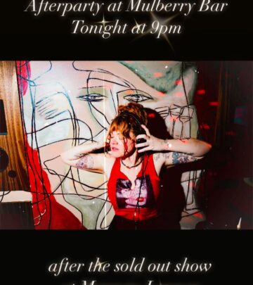 30 Minutes To Go: Dandy Warhols Wrap Mercury Lounge Show, Then Party at Mulberry Bar Now!