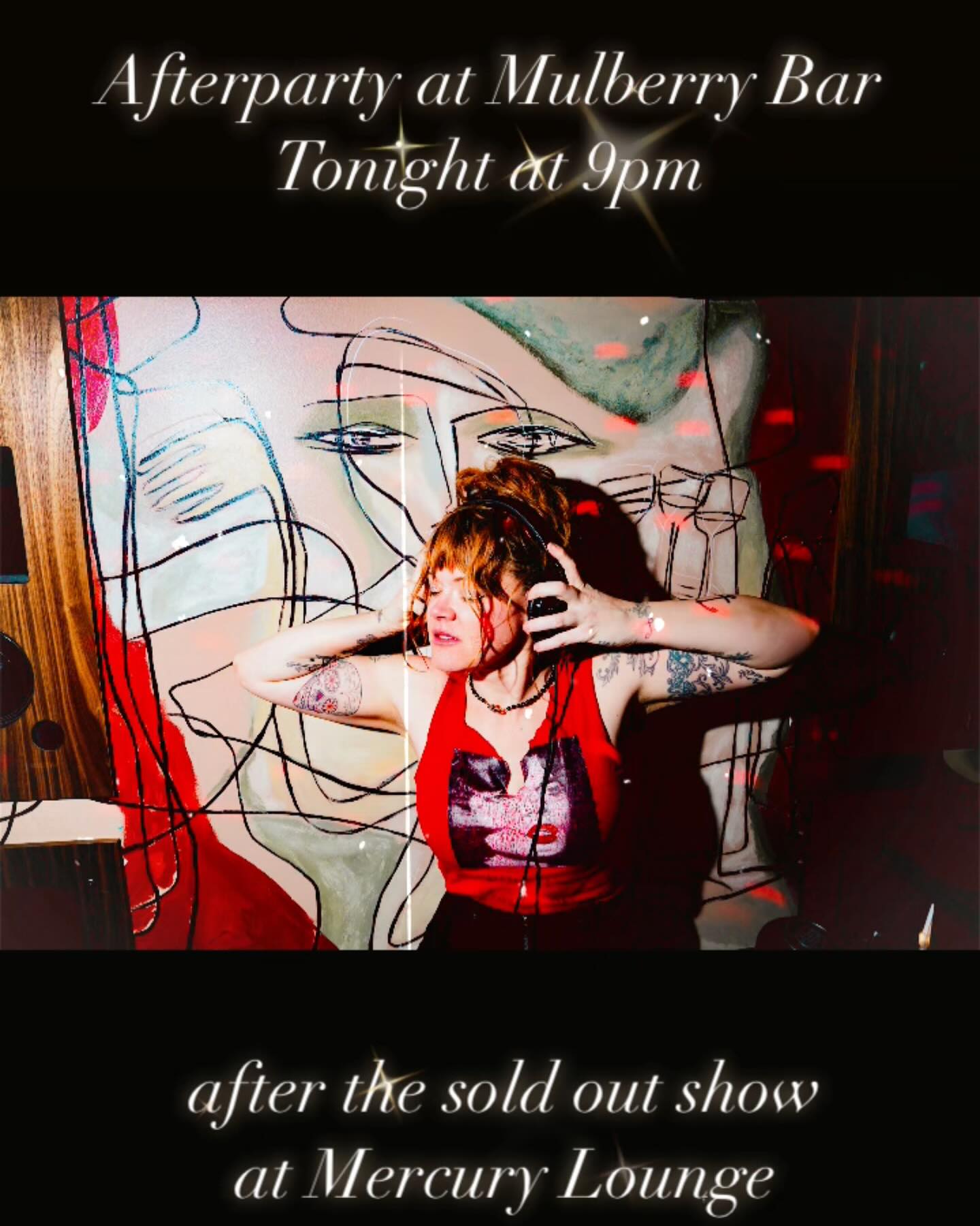 30 Minutes To Go: Dandy Warhols Wrap Mercury Lounge Show, Then Party at Mulberry Bar Now!