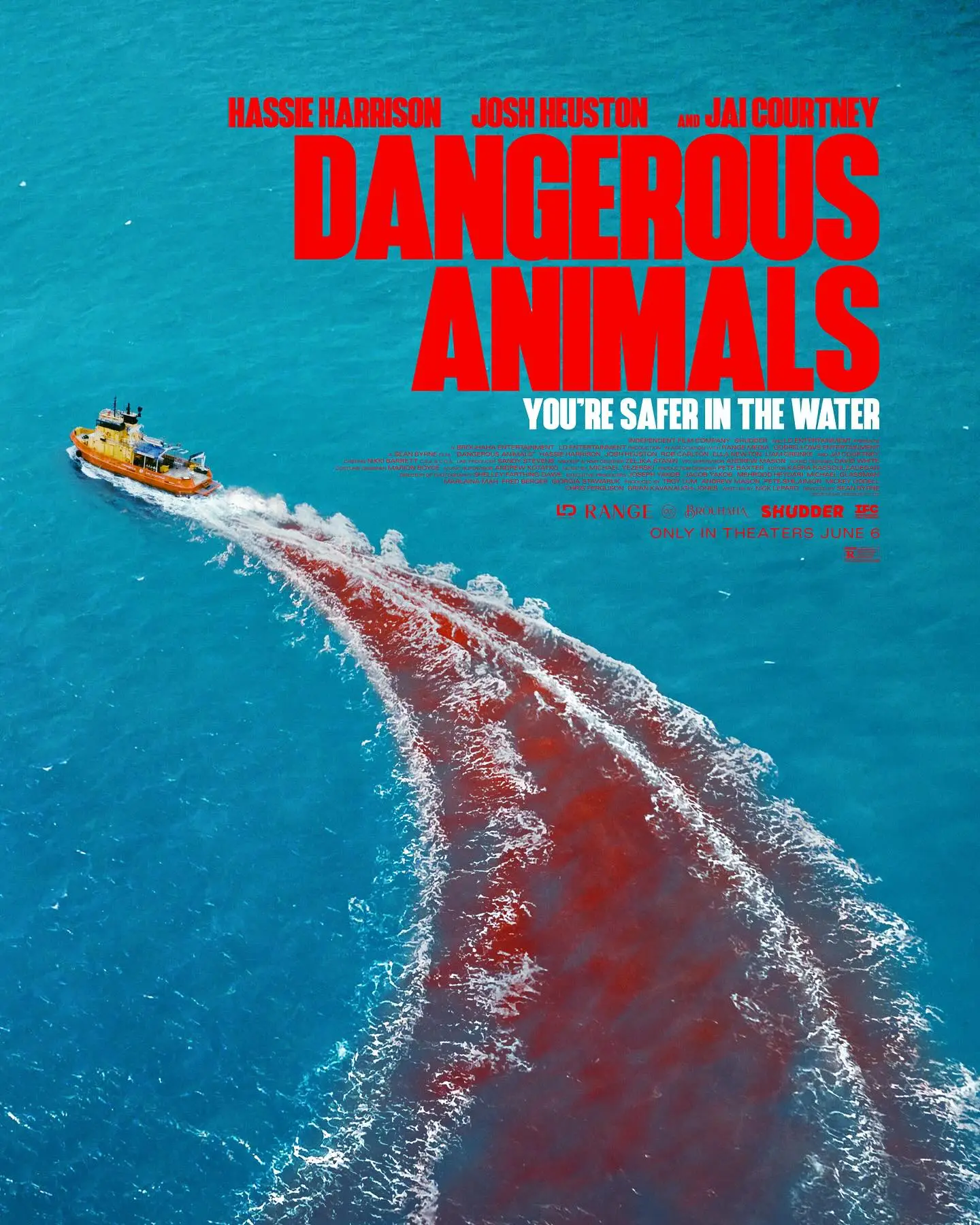 Dangerous Animals Film Tickets On Sale Soon Hassie Harrison shines as tickets for Dangerous Animals Film drop May 21 – theaters June 6!