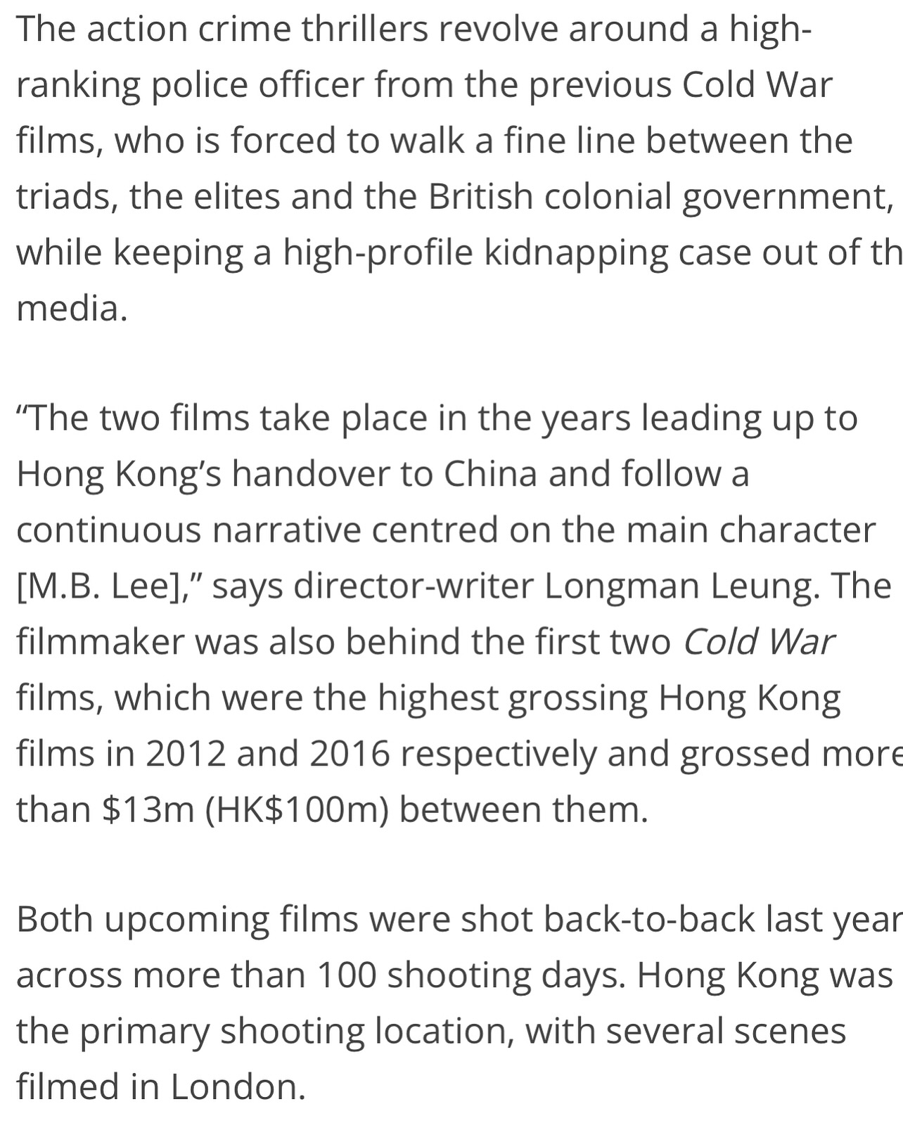 Daniel Wu Returns To Hong Kong Cinema