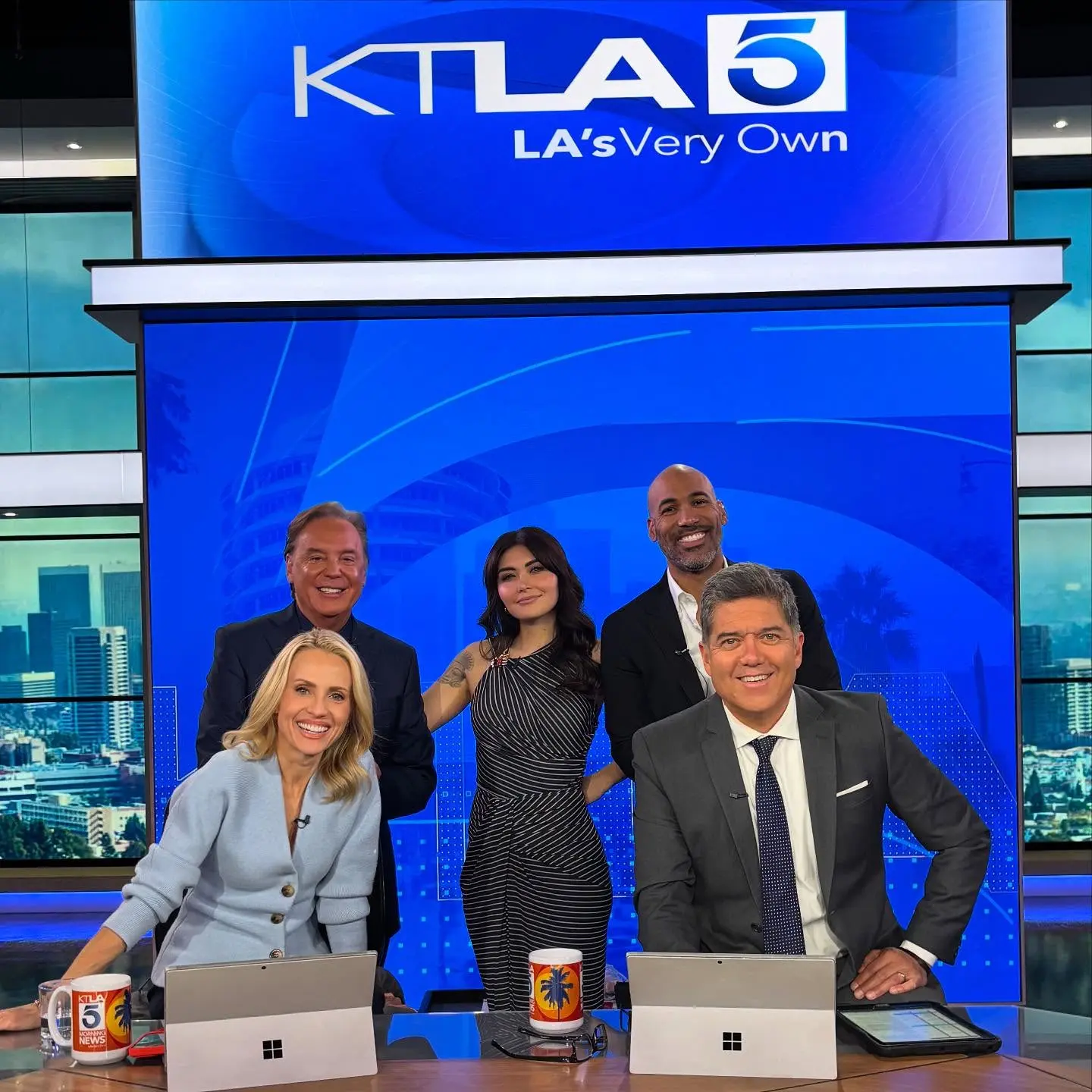 Daniella Pineda Celebrates Local News and Accountant 2 Local news love meets LA chases; Daniella Pineda shares coffee talks on Accountant 2 set.