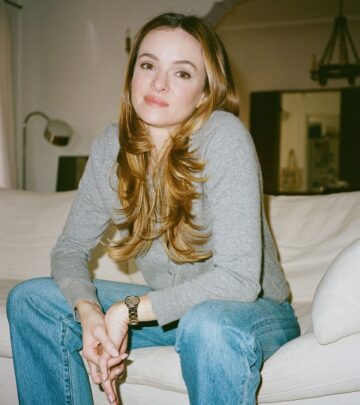 Danielle Panabaker Shares Couch Parenting Tips