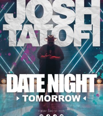 Romantic vibes and limited-edition roses beautifully frame Josh Tatofi's release tomorrow!