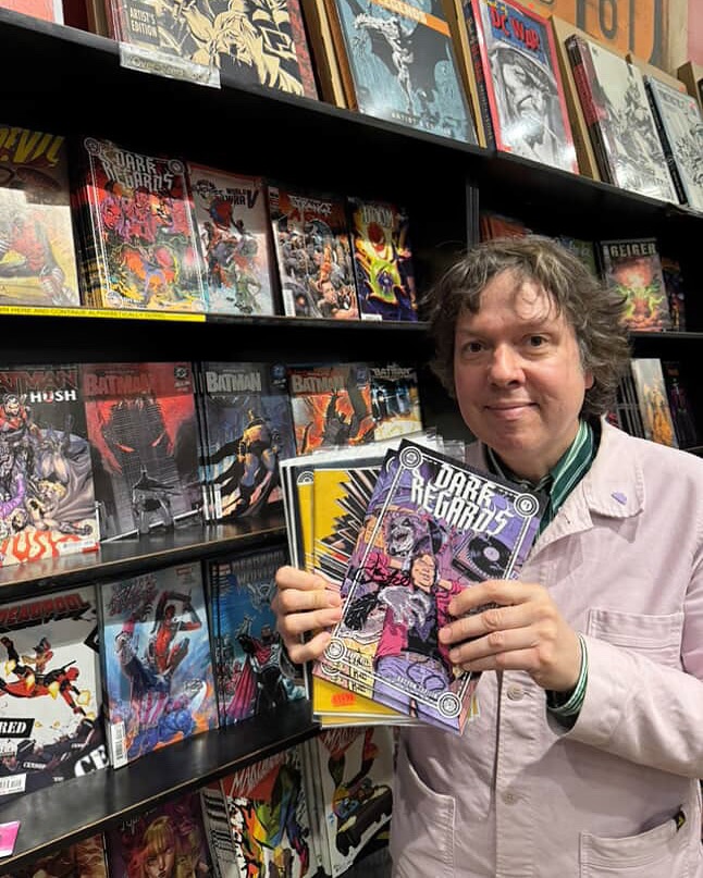 Dave Hill Signs Debut Comic Series at Forbidden Planet NYC