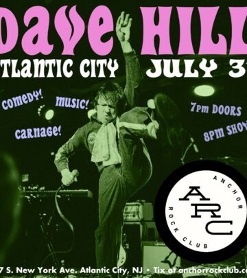 Dave Hill to Rock Atlantic City Night of Debauchery