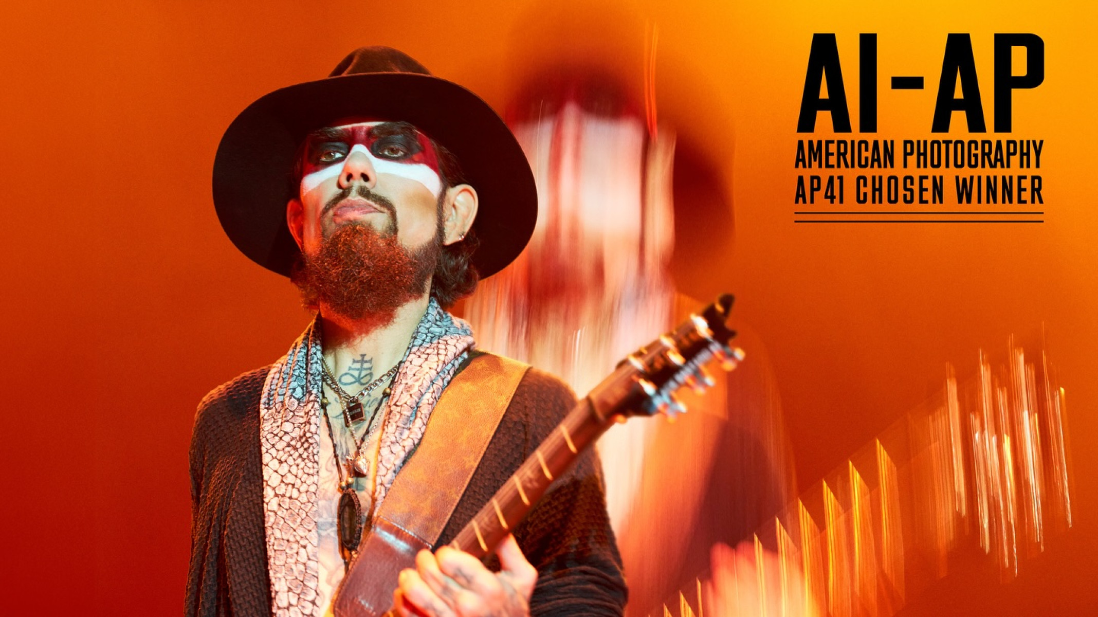 Dave Navarro Shines in Award-Winning Photo Dave Navarro dazzles as Hesh's winning photo for AP41 captures his iconic style flawlessly