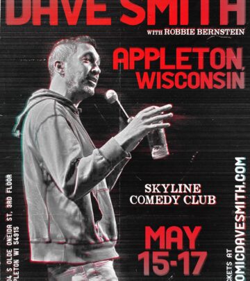 Podcaster and comedian Dave Smith readies for live show this weekend – anticipation rising.