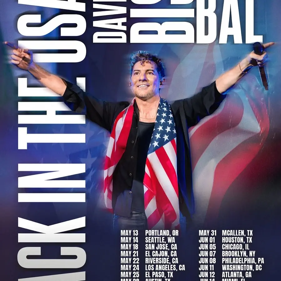 David Bisbal Energizes U.S. On Tour