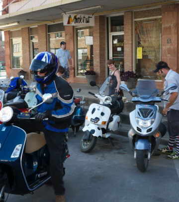 David Byrne Joins Scooter Club Initiative