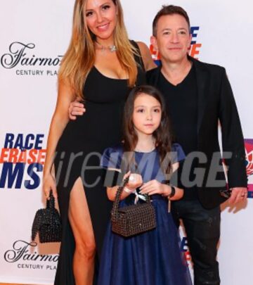 David Faustino Celebrates 32nd MS Gala With Daughter and Robin Thicke