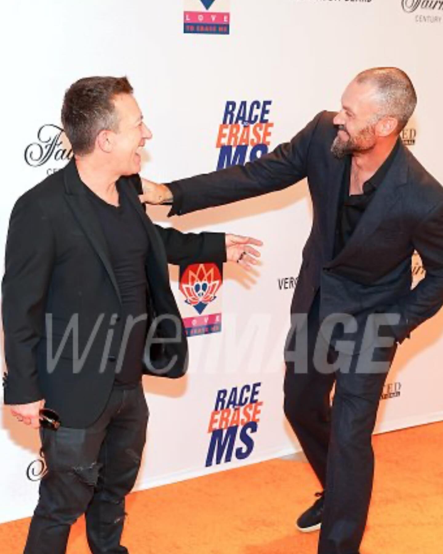 Actor enjoys #racetoerasems with lifelong friend Briana Austin Green, smiling all night!!!