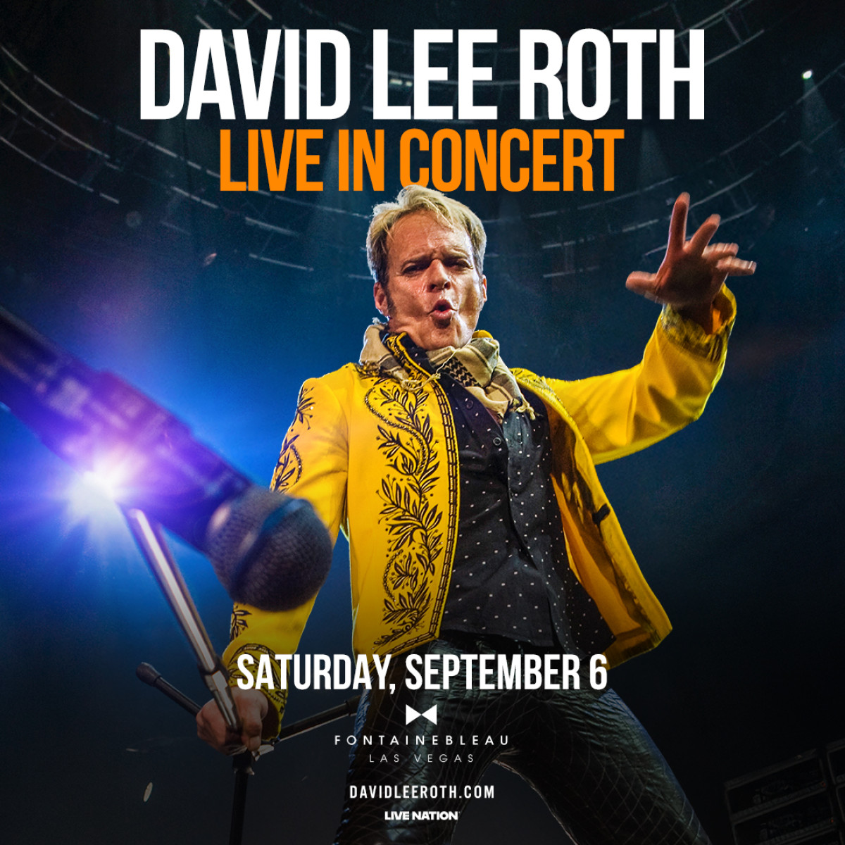 David Lee Roth Launches Vegas Ticket Presale Rock icon’s Sin City residency goes live soon—fans snag access code for hot early seats