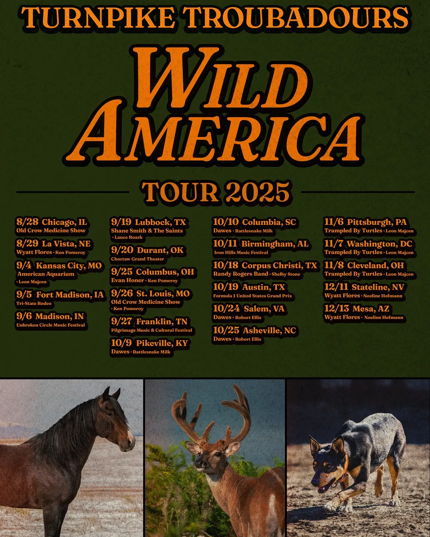 Dawes Joins Turnpike Troubadours For Exclusive Shows Dawes teams with Turnpike Troubadours to present exclusive shows with pre-sale code perks.
