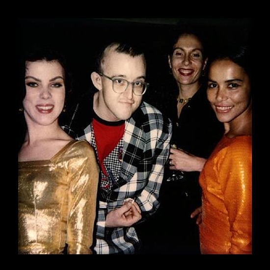 Debi Mazar Pays Tribute To Keith Haring
