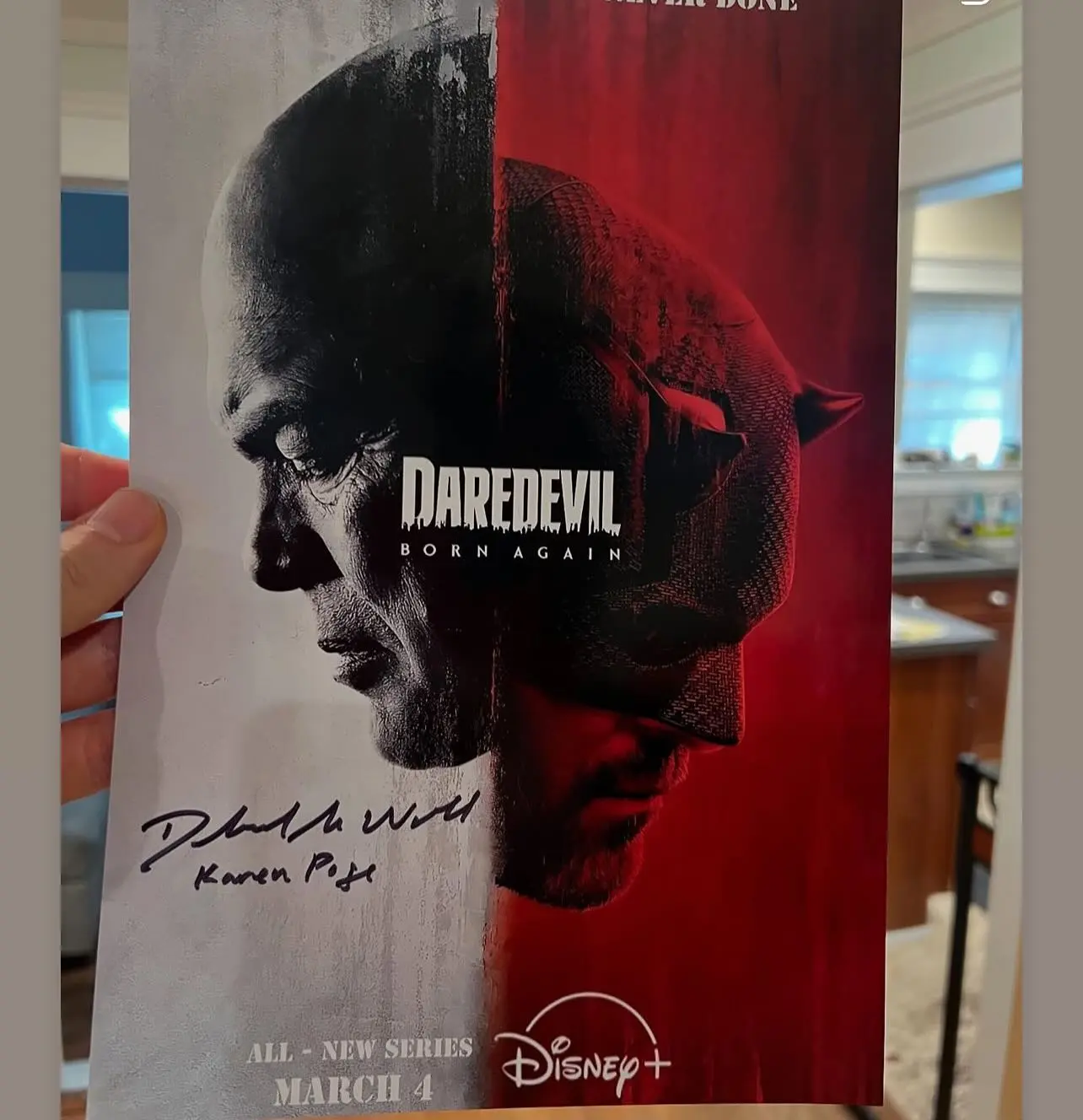 Deborah Ann Woll Auction: Signed Daredevil Photos Auction Alert: Hand-signed Daredevil Photos by Deborah Ann Woll for FightBlindness. Bid!!!