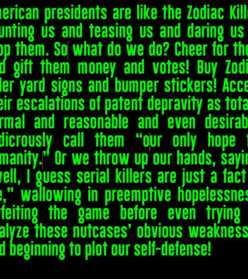 Deerhoof’s Greg: Stop Legitimizing Serial Killers