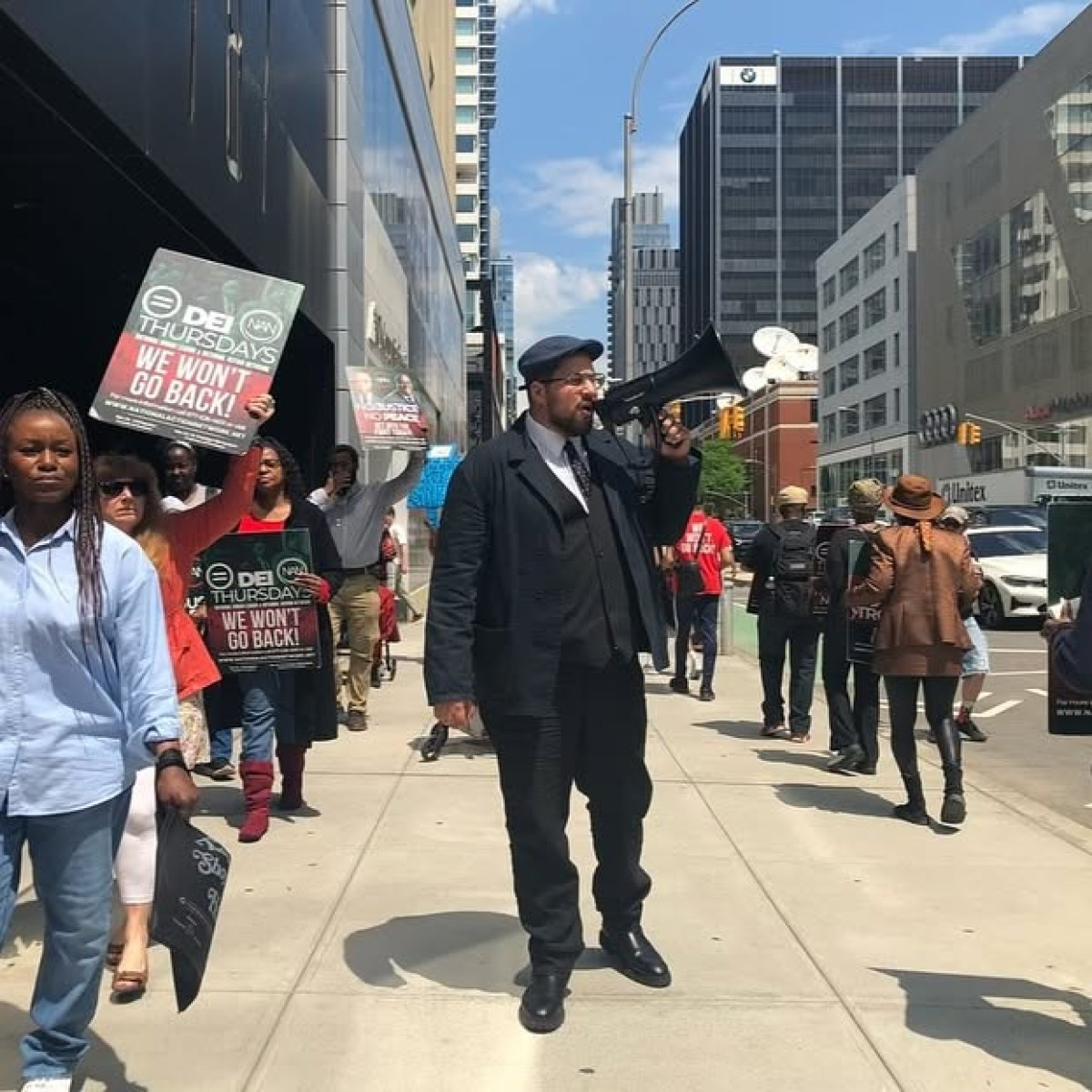 Defend Diversity At DEI Thursdays Rally In NYC Join activists outside Bill Ackman’s office every Thursday at noon for DEI advocacy & act