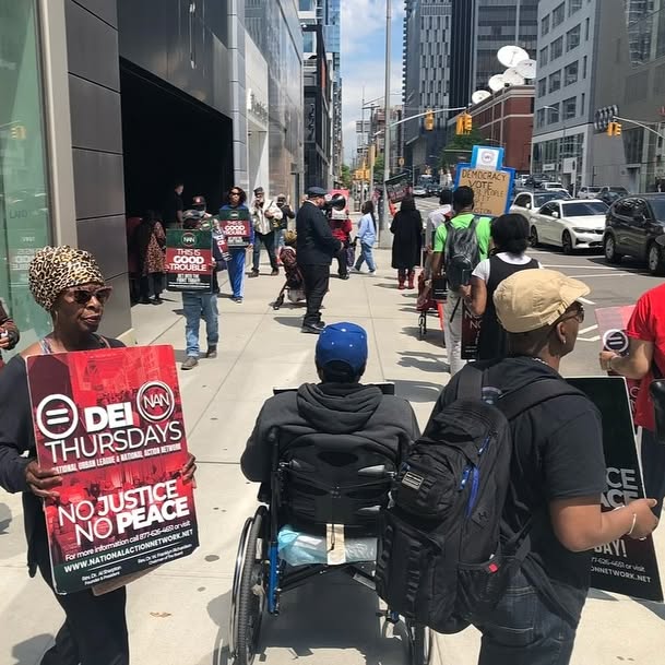 Defend Diversity At DEI Thursdays Rally In NYC