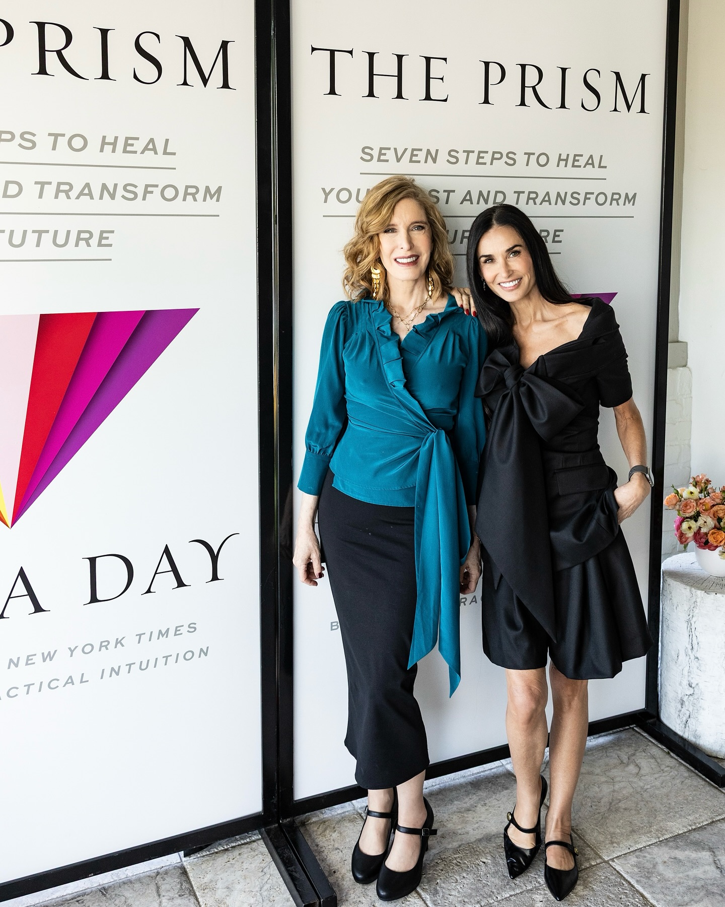 Demi Moore Celebrates The Prism Book Launch