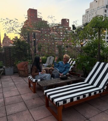 Demi Moore Embraces Cozy New York Nights