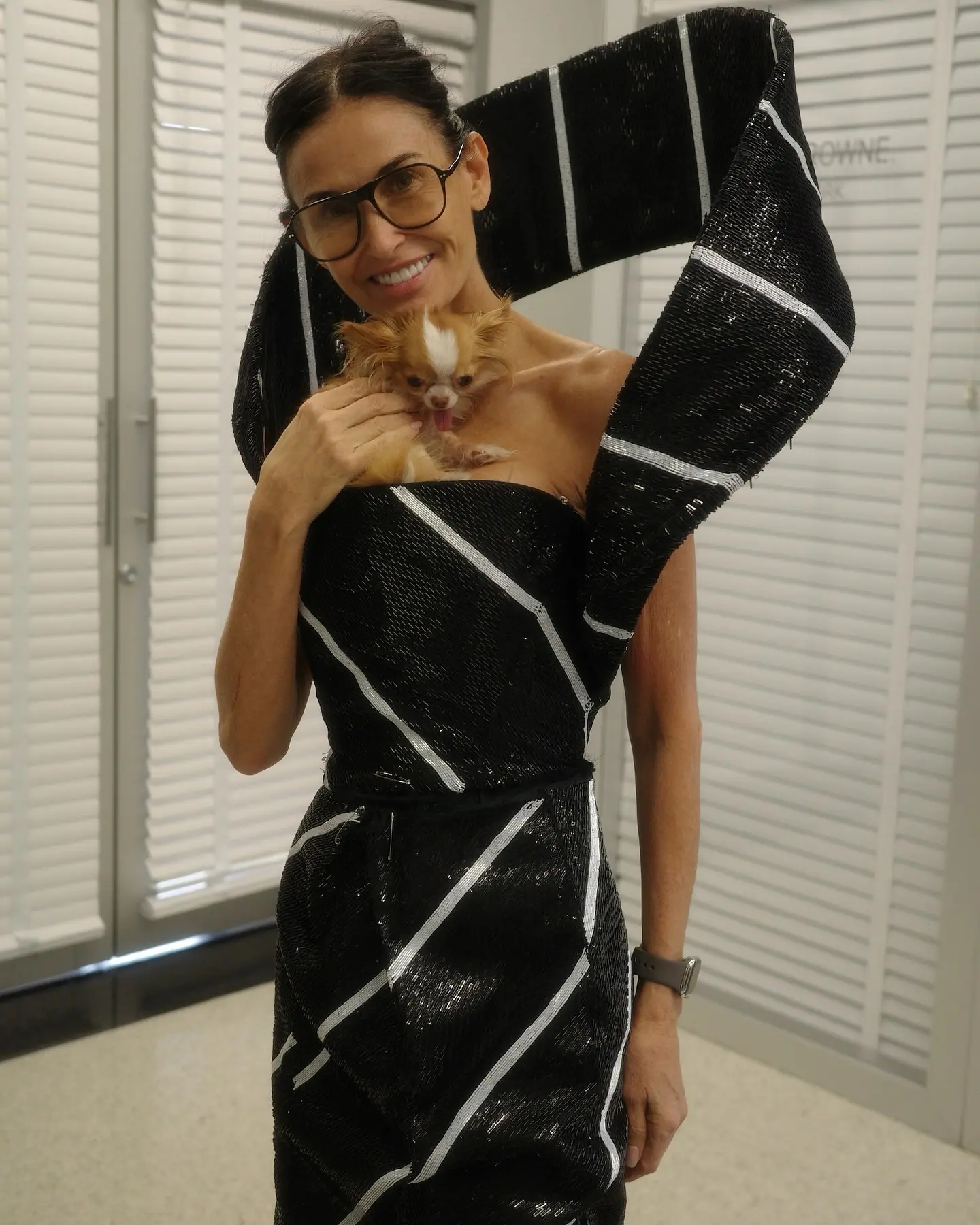 Demi Moore Shines With Met 2025 Custom Fittings Custom gown details from Thom Browne and Brad Goreski set the stage for stunning style! WOW