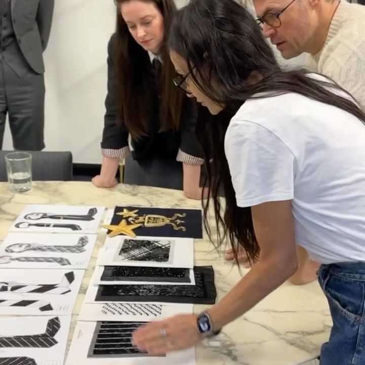 Demi Moore Shines With Met 2025 Custom Fittings