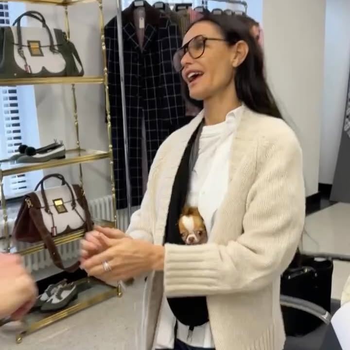 Demi Moore Shines With Met 2025 Custom Fittings