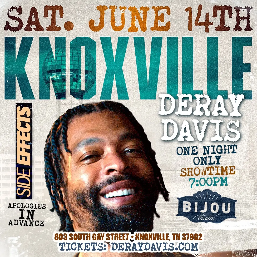 DeRay Davis Musty In Knoxville Trend